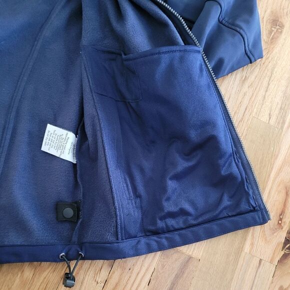 NWT Soft Shell Technical Jacket Navy Blue Large - Picture 11 of 15